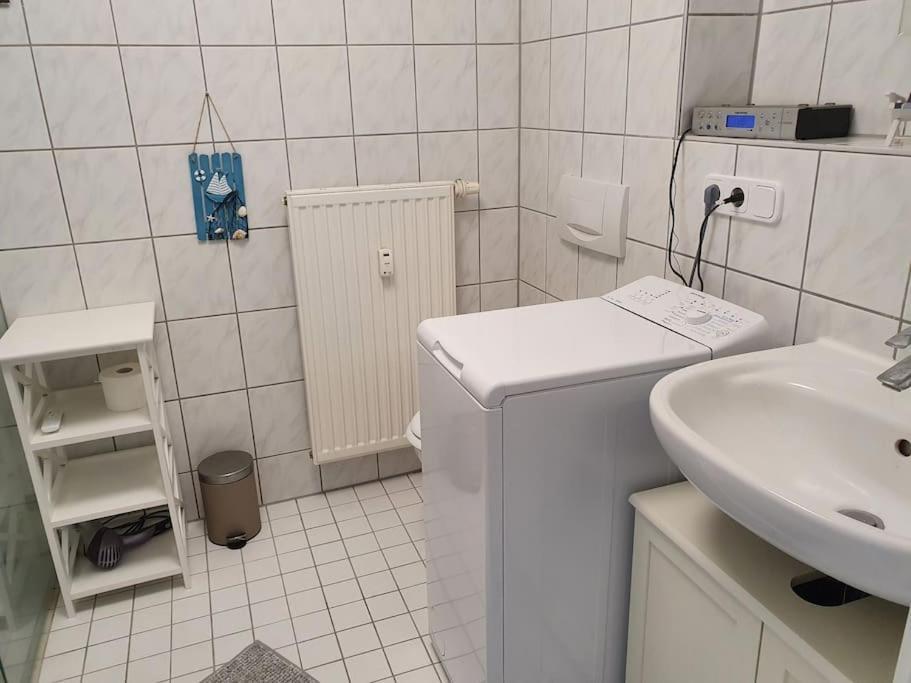 Ferienwohnung Direkt Am Kurpark Mit Gradierwerk Solestadt Bad Dürrenberg Eksteriør bilde